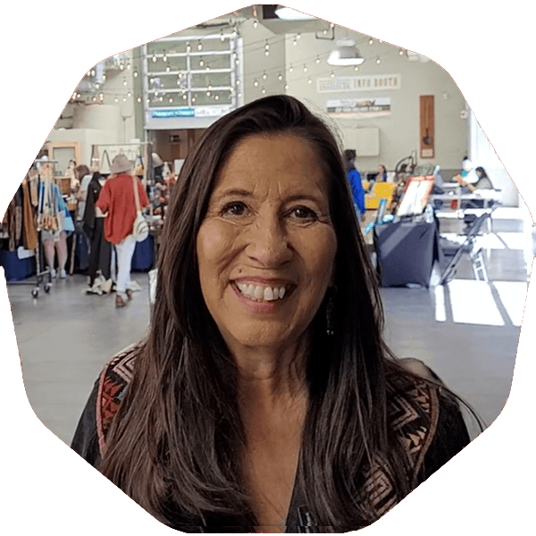 Representative Teresa Leger Fernández head shot at the Santa Fe Farmer's Market Institute. Representative Teresa Leger Fernández head shot at the Santa Fe Farmer's Market Institute.